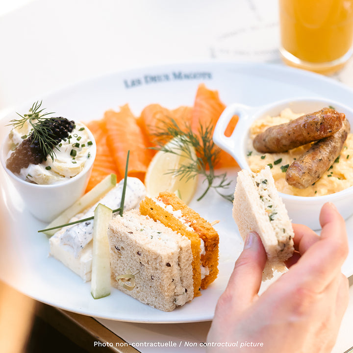 Carte « Brunch Rive Gauche pour deux »