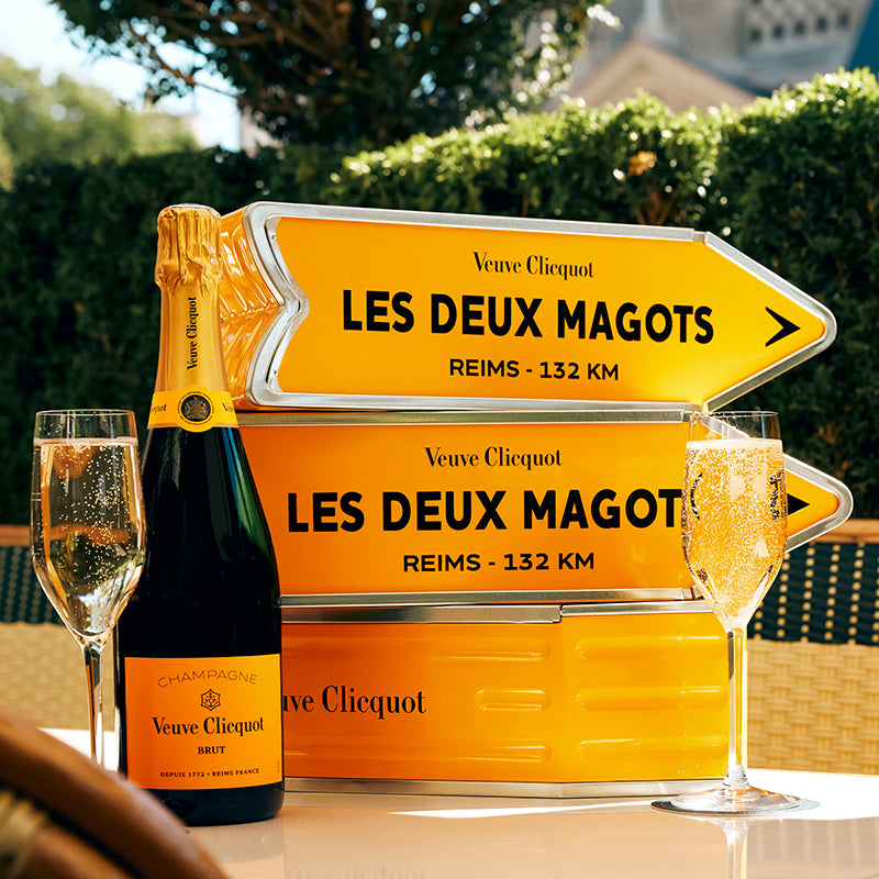 Coffret Arrow Veuve Clicquot x Les Deux Magots