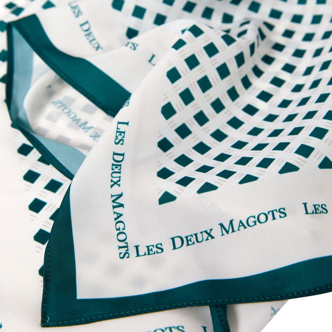 Foulard à motifs - Etam x Les Deux Magots
