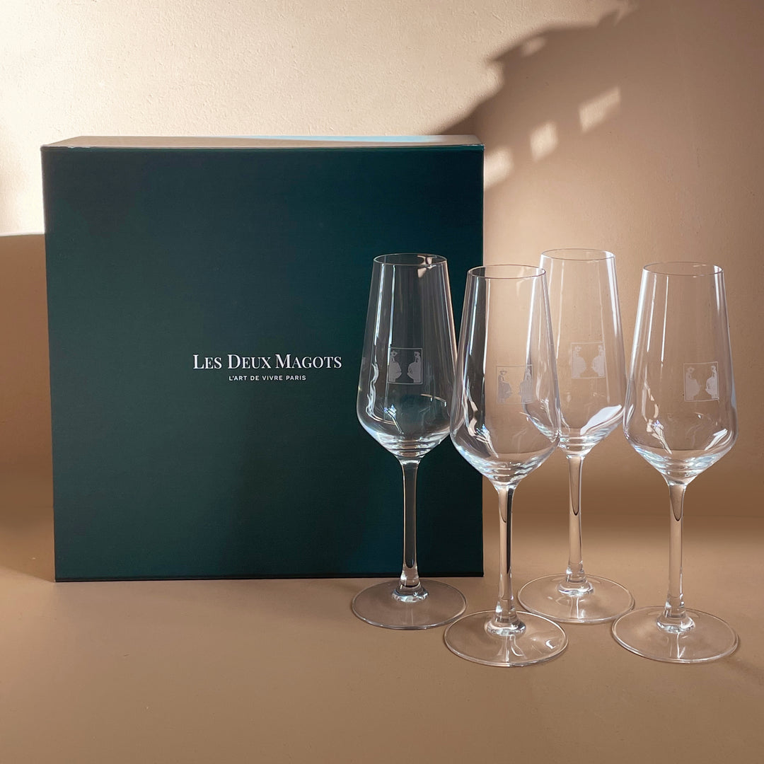 Flûtes à champagne (lot de 4)