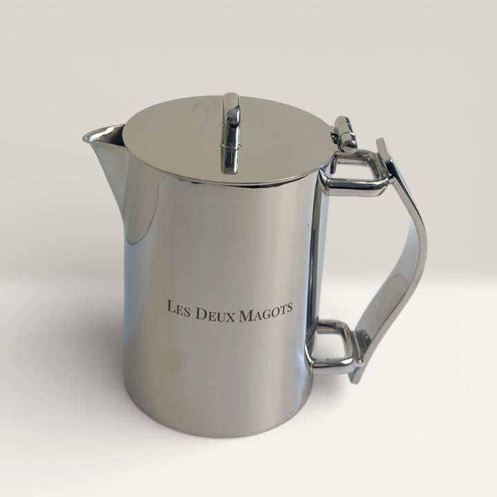 Mirror polished stainless steel tea/chocolate pot