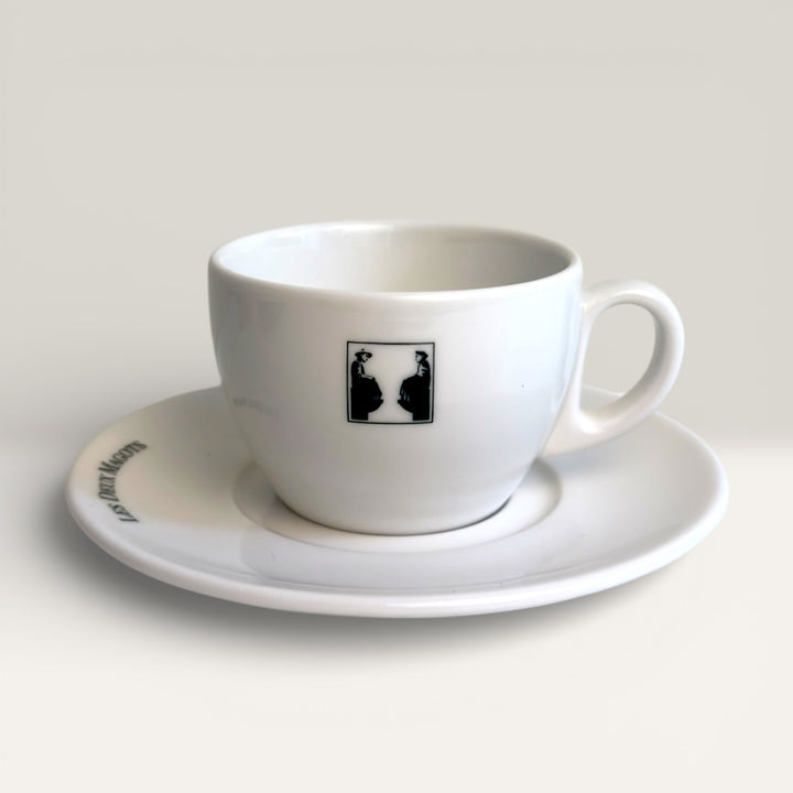 Tasse à café et sa soucoupe (lot de 4)