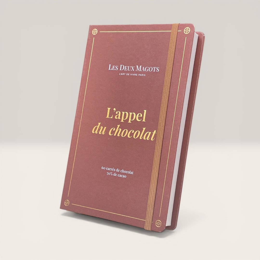 Boîte livre napolitain (60 carrés de chocolat)