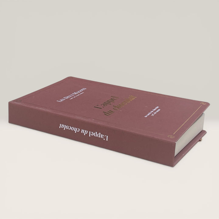 Boîte livre napolitain (60 carrés de chocolat)