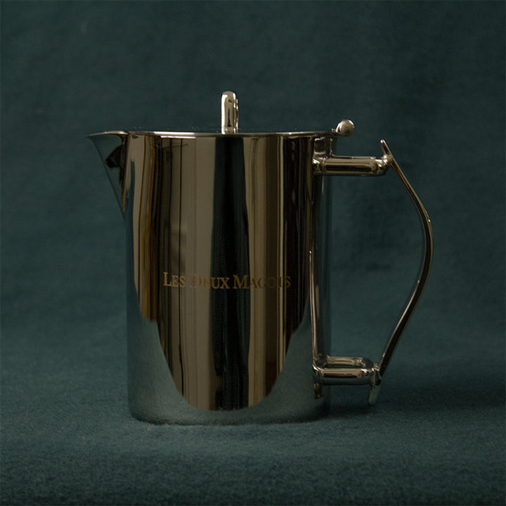 Mirror polished stainless steel tea/chocolate pot